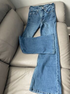 AEROSOLES Mid-Blue Flare Jeans
